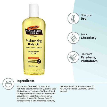 Show details for Palmers Moisturizing Body Oil 250ml Picture of Palmers Moisturizing Body Oil 250ml