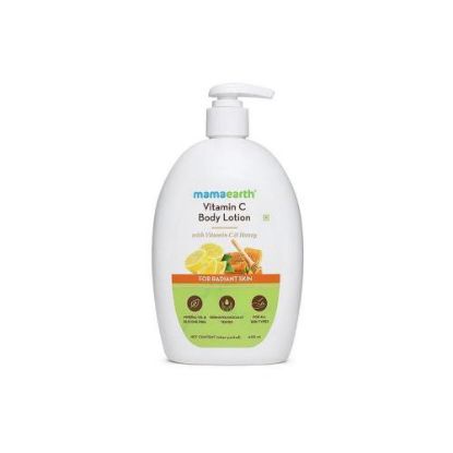 Show details for Mamaearth Vitamin C Body Lotion 400ml Picture of Mamaearth Vitamin C Body Lotion 400ml