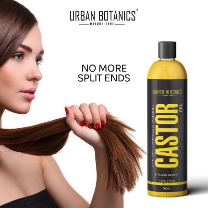 Show details for Urban Botanics 100% Pure Coldpressed Castor Oil 200ml Picture of Urban Botanics 100% Pure Coldpressed Castor Oil 200ml