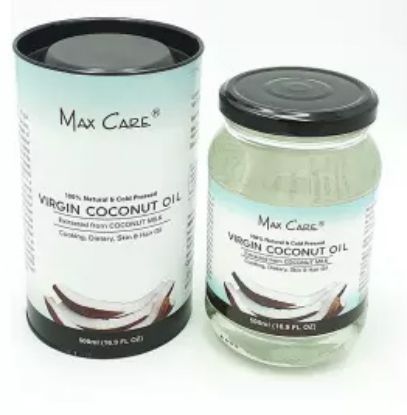 Show details for Max Care Virgin Coconut Oil Glass Jar 500 ml Picture of Max Care Virgin Coconut Oil Glass Jar 500 ml